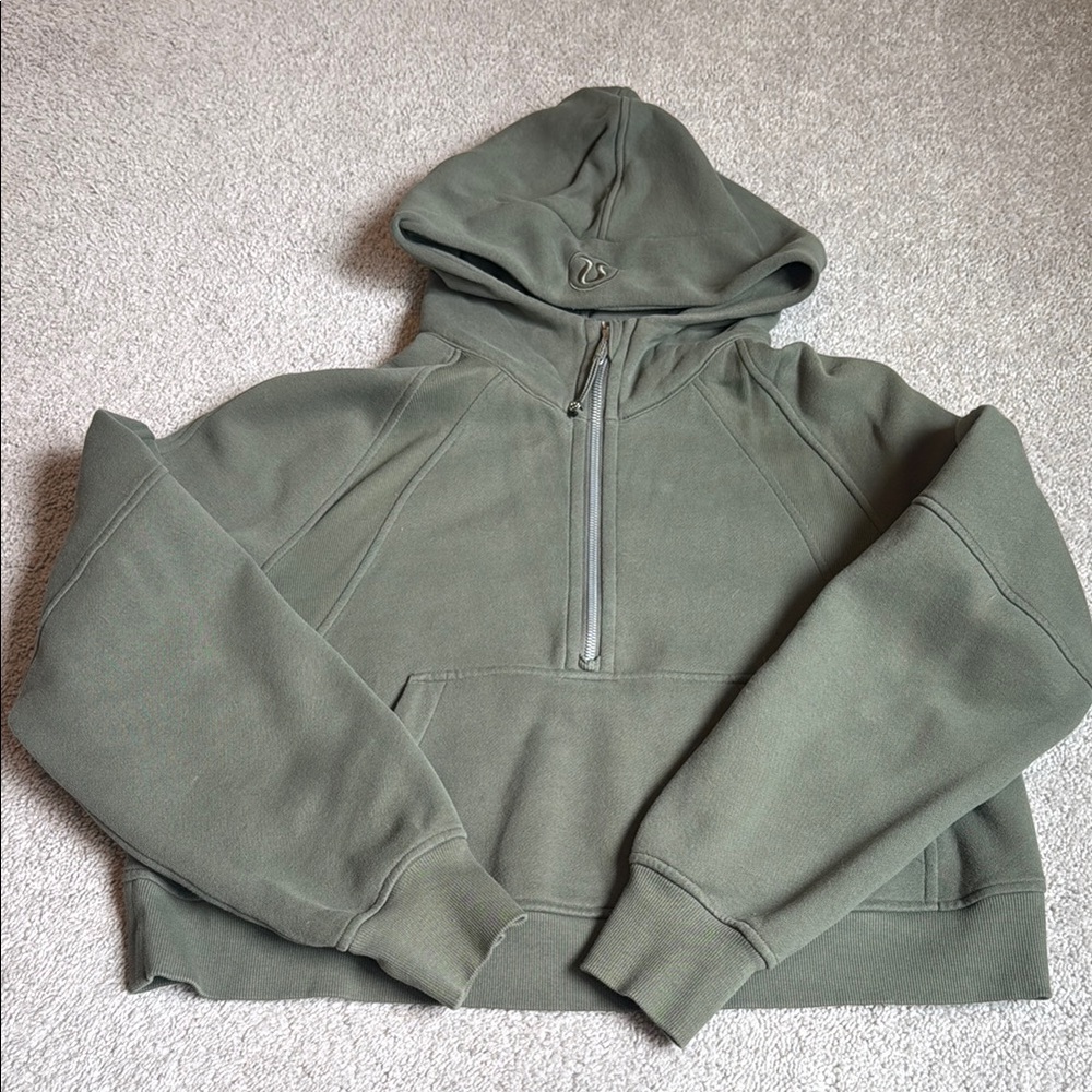 Lululemon Half Zip Scuba Hoodie